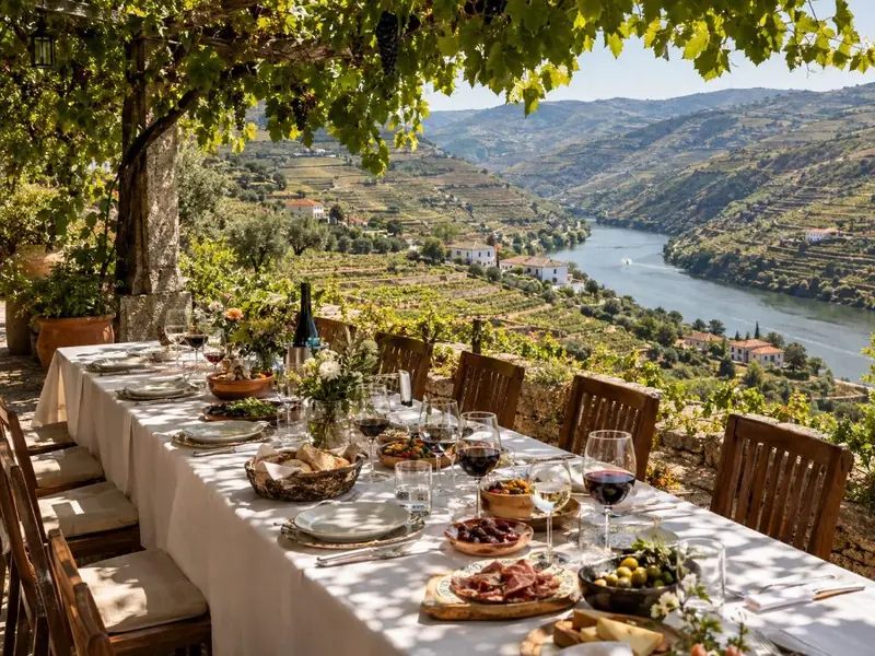 Dos regiones vinícolas, almuerzo de la granja a la mesa y barco privado